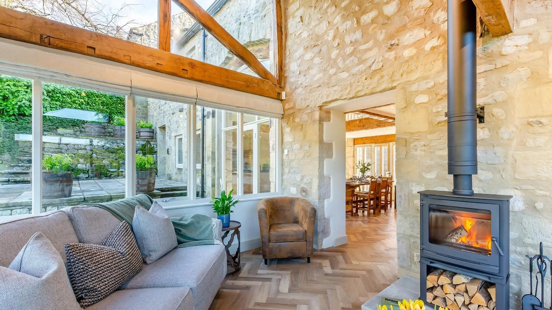 فيلا Badger Hill Barn مالهام